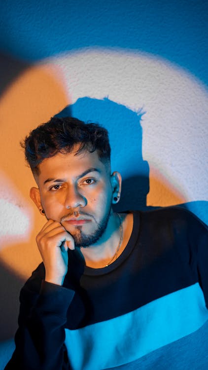 Young Man with a Stubble 