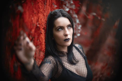 Gratis lagerfoto af goth, kvinde, makeup