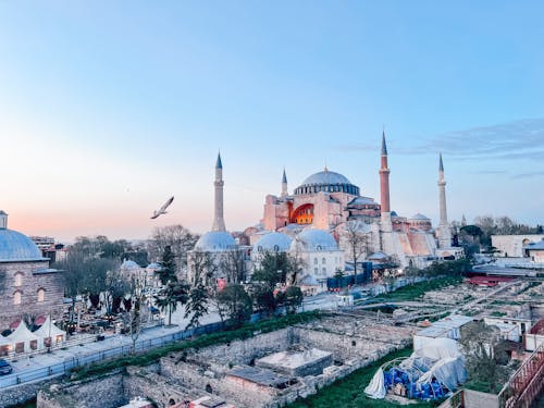 Free stock photo of blue mosque Stock Photo