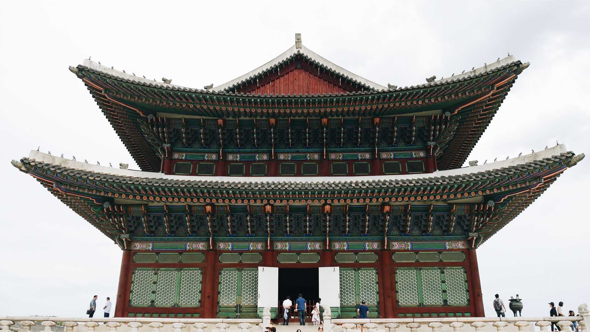 South Korea, where this trip runs