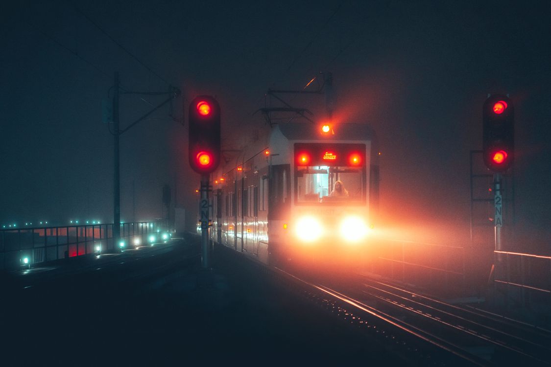 Cable Car at Night · Free Stock Photo