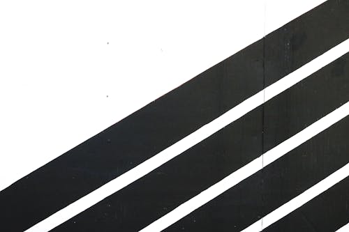 Free White Wall With Stripes Stock Photo