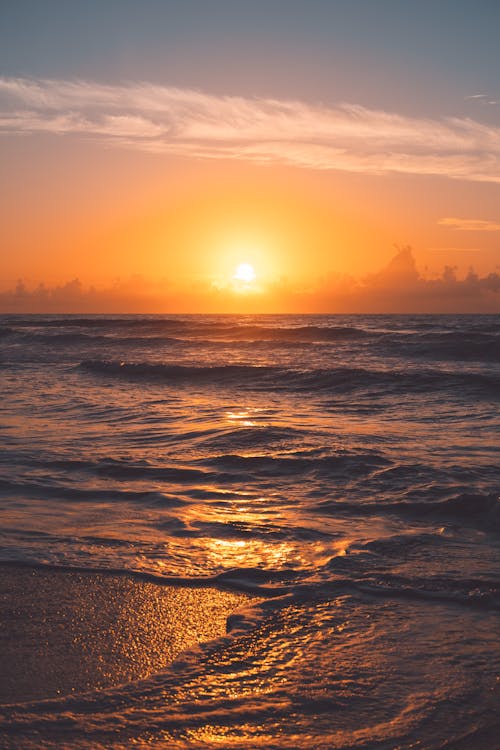 The Beach During the Golden Hour