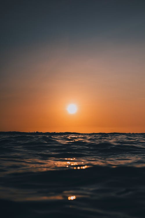 Photo of a Sunset Viewing from Water