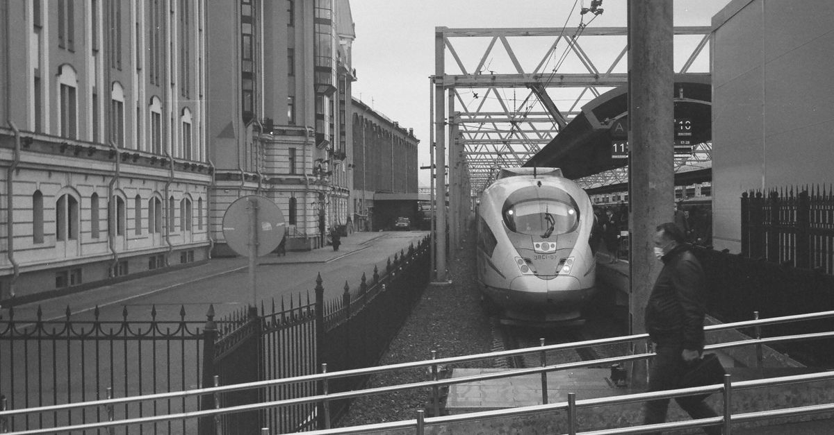 First Modern Train Modern Train on City Railroad Station · Free Stock Photo