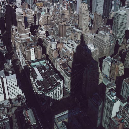 Kostnadsfri bild av Empire State Building, Flygfotografering, Förenta staterna