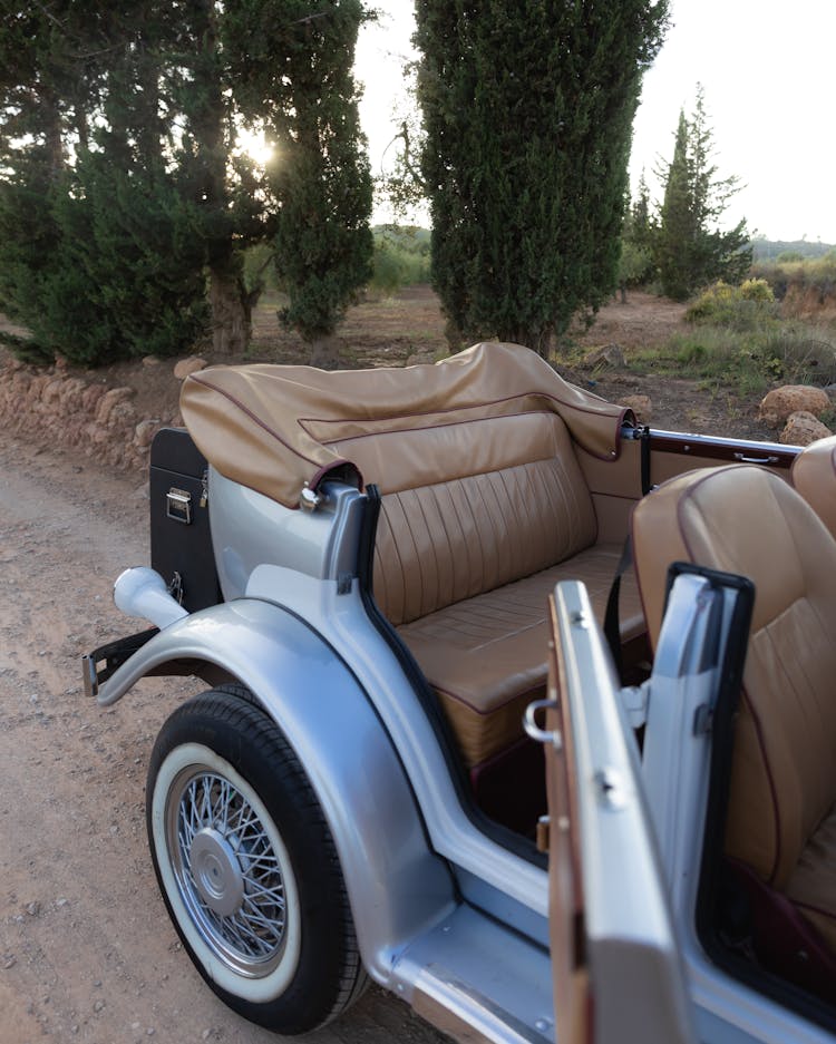 Photograph Of A Car Seat