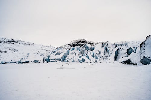 dağ silsilesi, dağlar, dondurulmuş içeren Ücretsiz stok fotoğraf