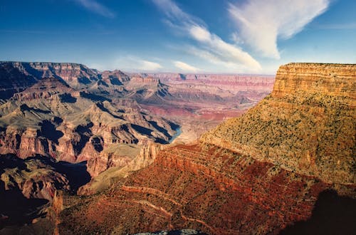 Aerial Photography of Rocky Mountains