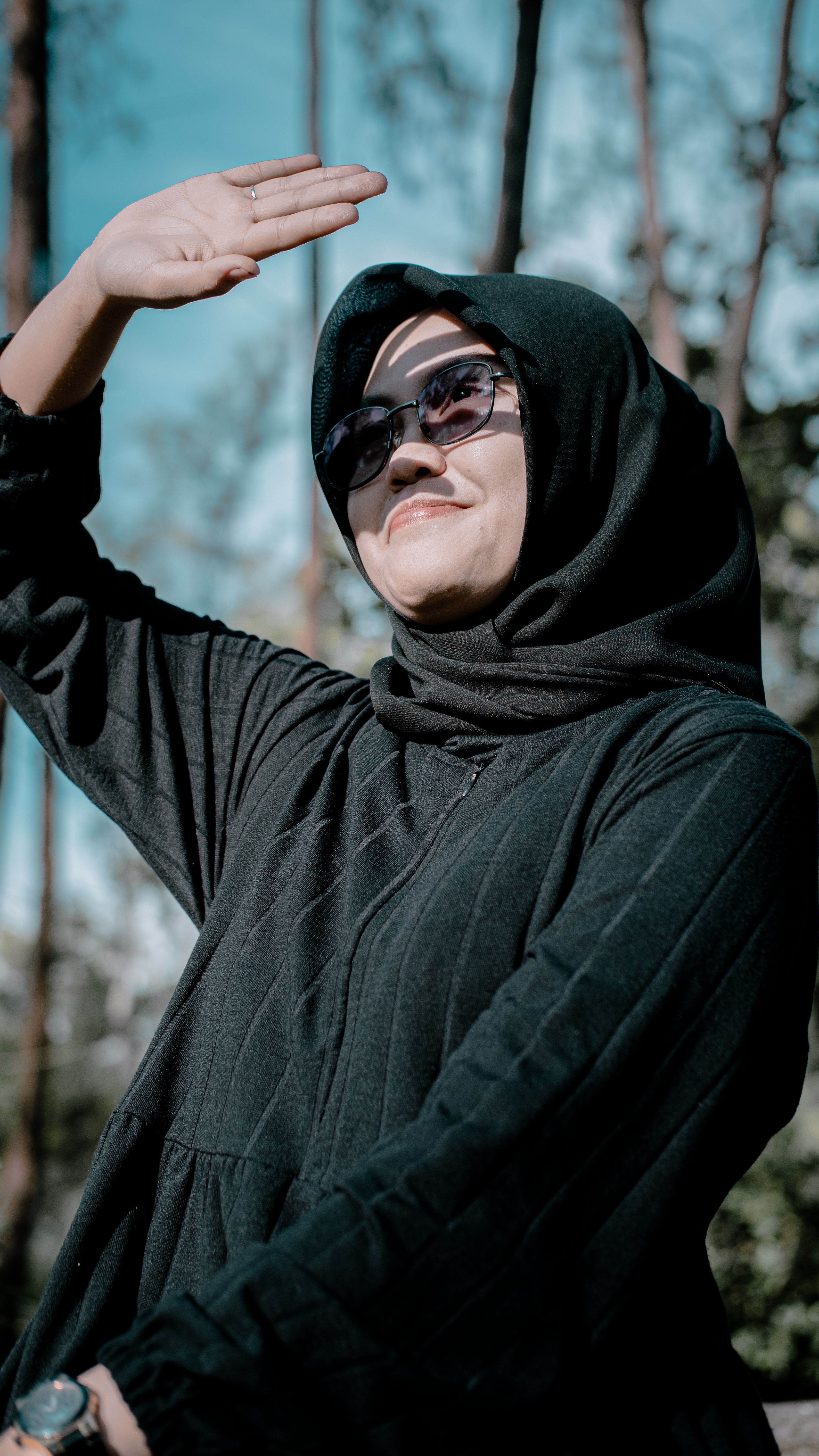 A Woman in Black Hijab · Free Stock Photo