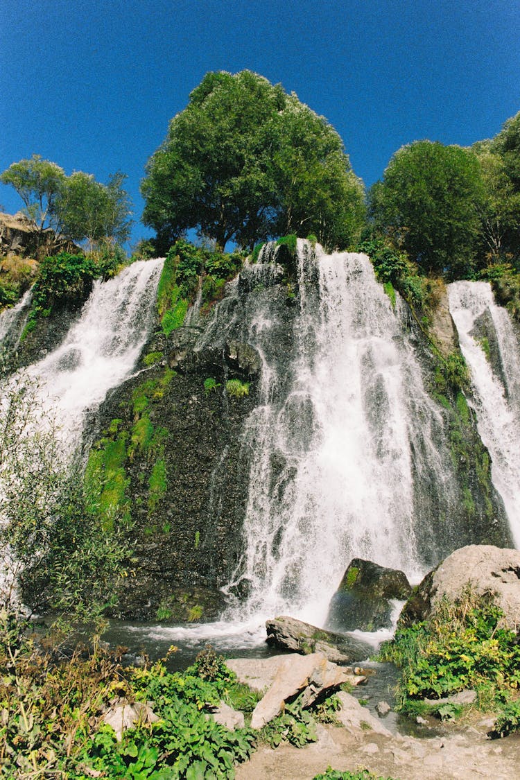 Shaki Waterfall, Syunik, Armenia