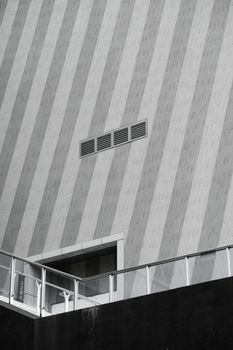 Person Showing Vent on Wall