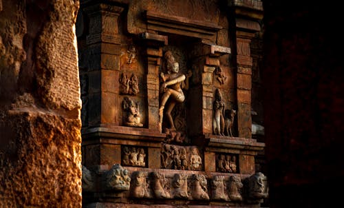 Bas Reliefs of Hindu Temple