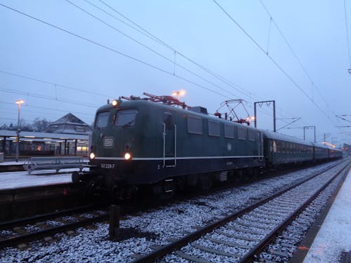 Imagine de stoc gratuită din antrena, iarnă, locomotivă