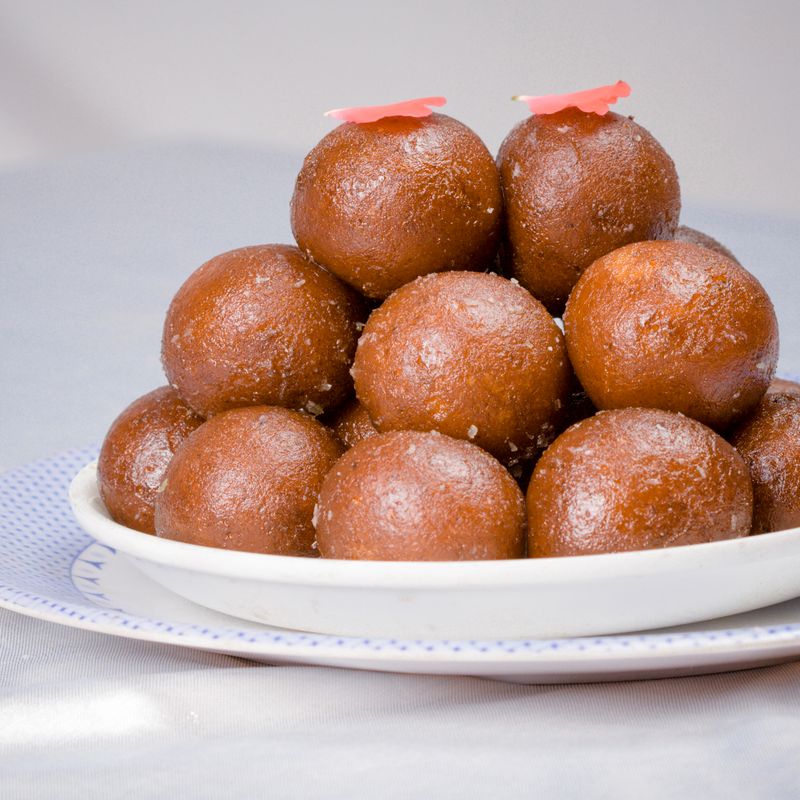 Eid Gulab Jamun Frozen Yogurt