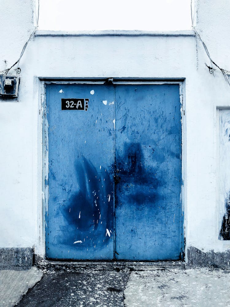 Photo Of A Blue Door