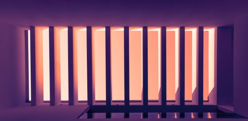 Orange light across an interior, photo by Israel Pina on Pexels