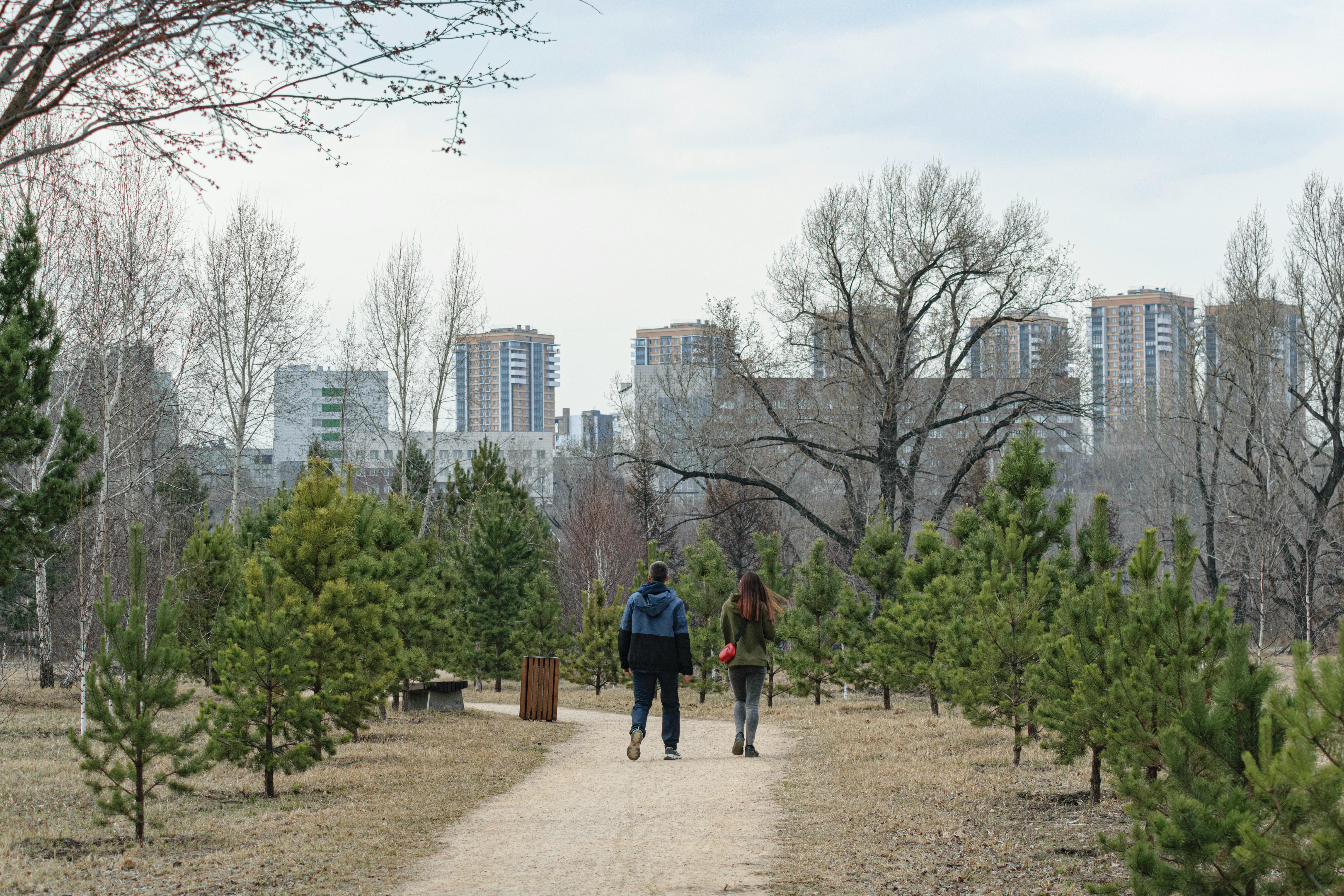 公園與植物園的美景
