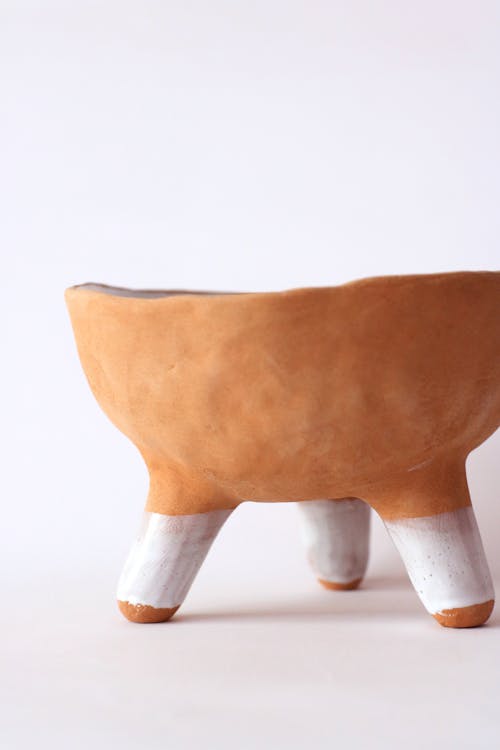 Free Brown and White Ceramic Pig Figurine Stock Photo