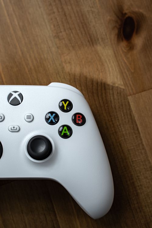 Close-Up Shot of a Game Controller · Free Stock Photo