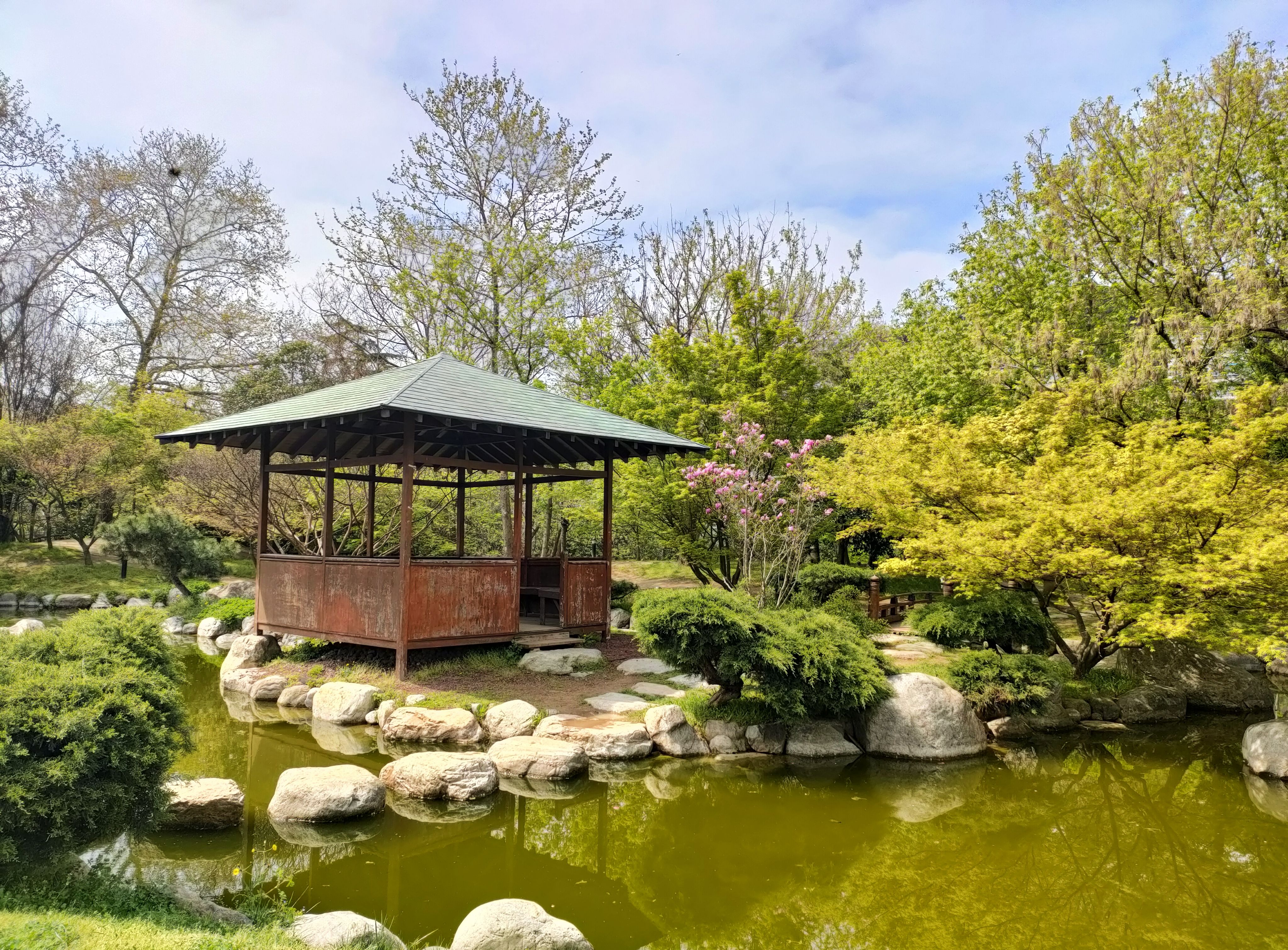 Gartengestaltung mit Pavillon
