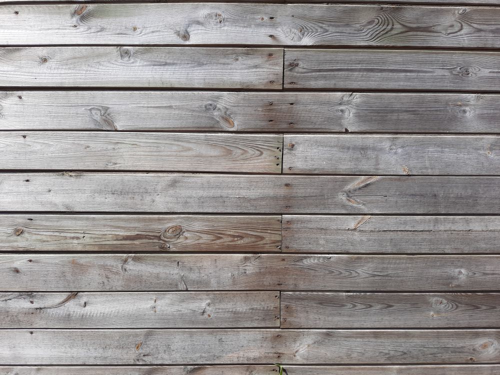 Détail du veinage d’une planche de bois