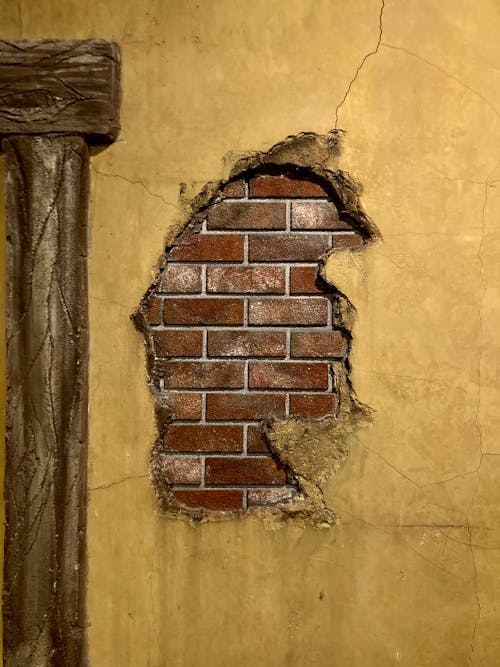 벽, 벽돌, 수직 쐈어의 무료 스톡 사진