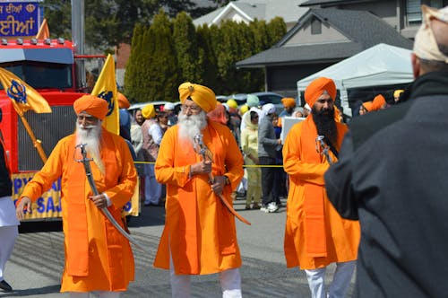 Foto profissional grátis de baishaki, gurus religiosos, procissão