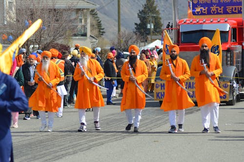 Fotos de stock gratuitas de baishaki, gurús religiosos, procesión