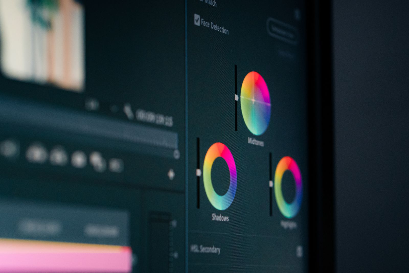 A close-up of photo editing software on a screen, where develop settings and metadata are written out to sidecars.