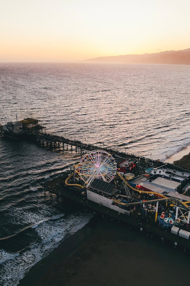 Pacific Park On Santa Monica Pier