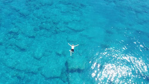 Бесплатное стоковое фото с Аэрофотосъемка, лето, море