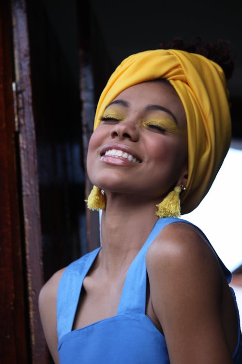 A Woman in Yellow Turban