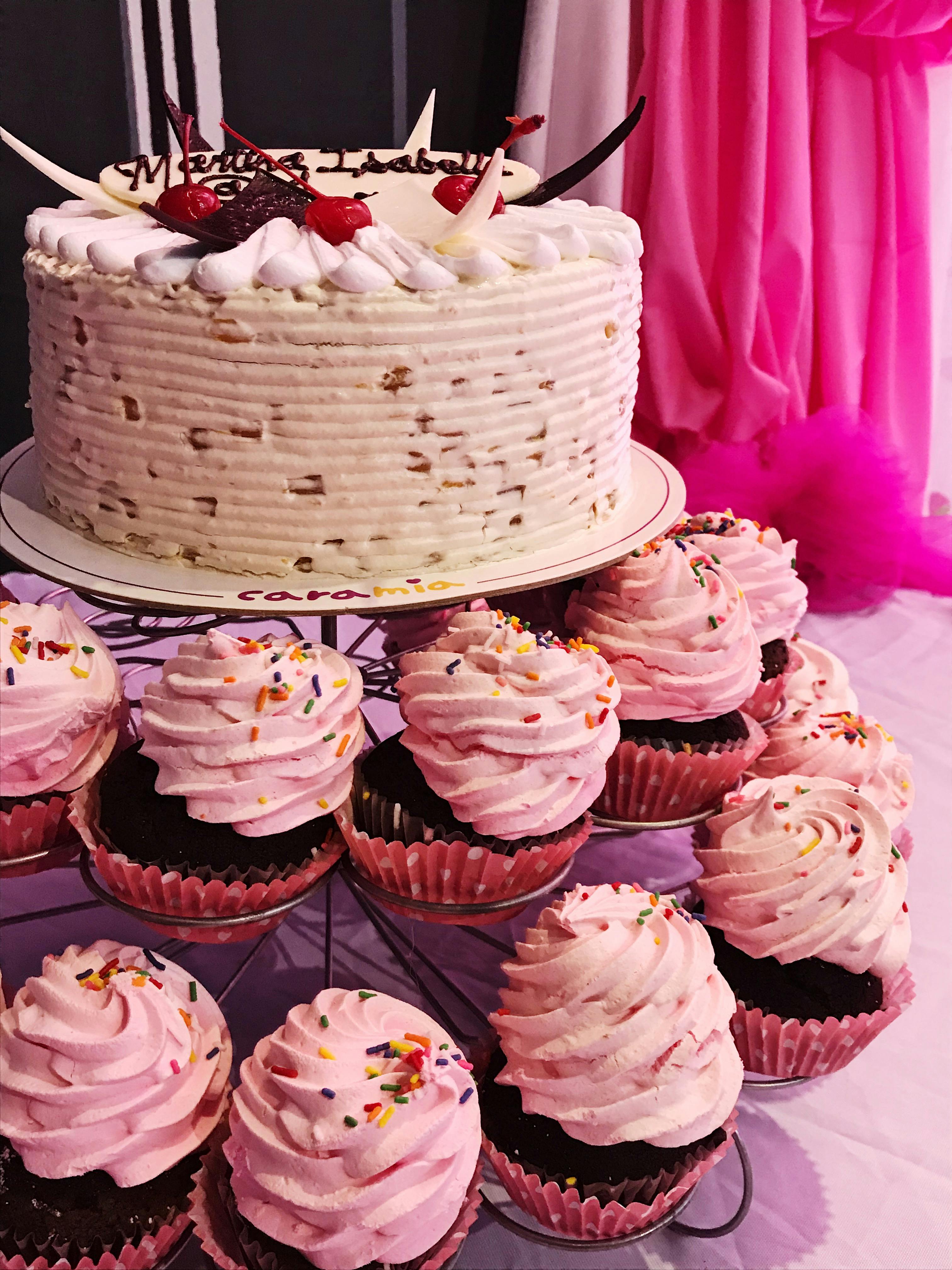 Free stock photo of #cake #food #sweet #pink
