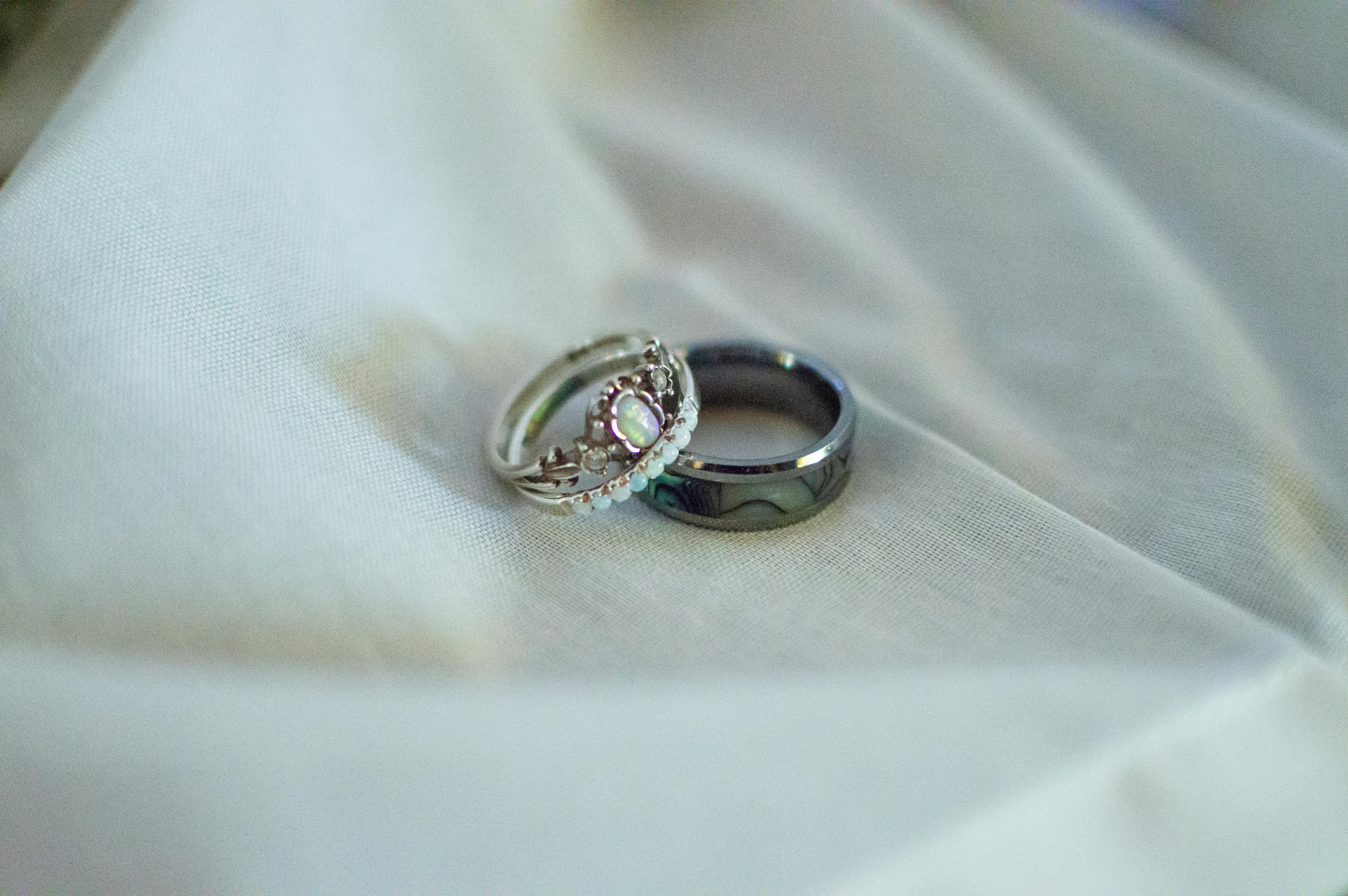 Free stock photo of engagement ring, pearl ring, rings