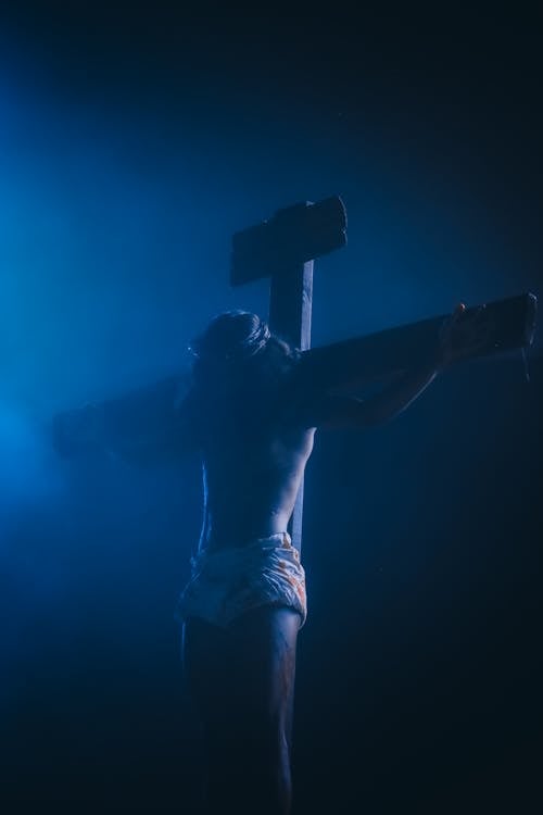 Easter Performance of Jesus Christ on Cross