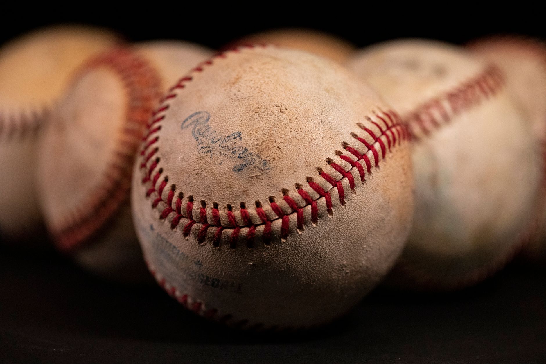 Globe Life Field interior baseball game