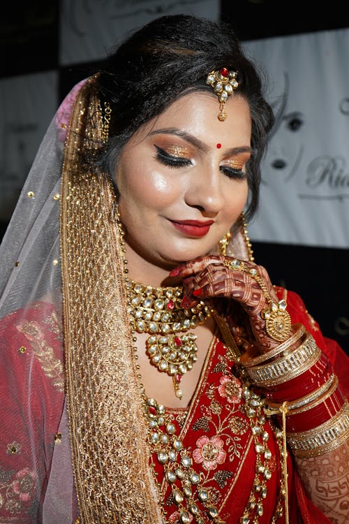 免费 传统服装, 化妝, 印度女人 的 免费素材图片 素材图片