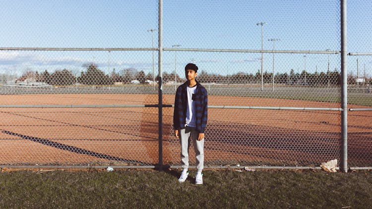 Portrait Of Teenager In Shirt