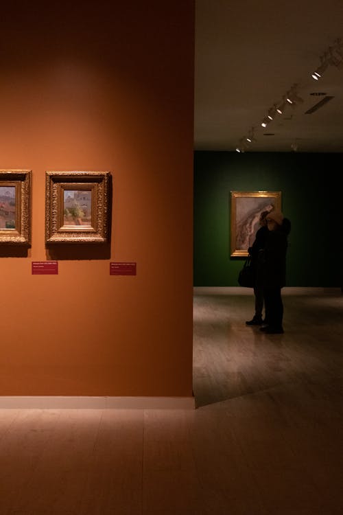 People inside an Art Gallery