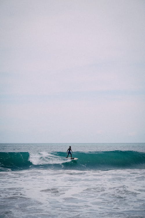 Surfing on Ocean