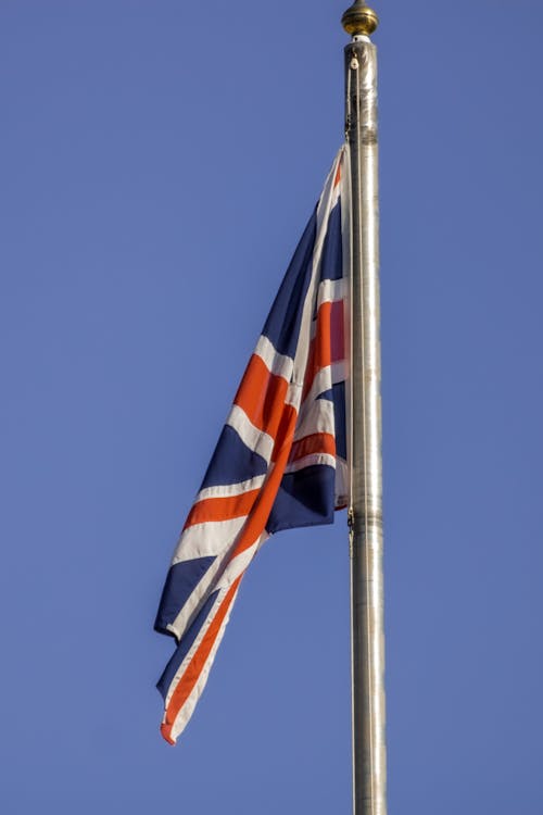 Fotobanka s bezplatnými fotkami na tému baner, národná vlajka, Spojené kráľovstvo