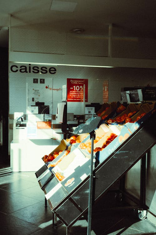 Free Fresh Fruits inside a  Stock Photo