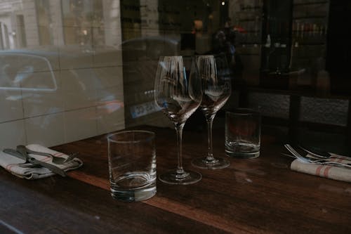 Tableware on Restaurant Table