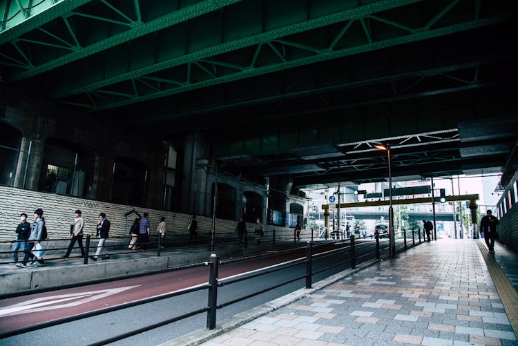 People Walking In The Street