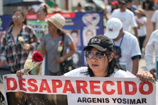 Thousands demonstrate across Mexico for the 130,000 missing