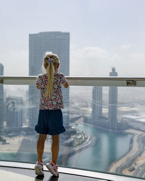 Foto stok gratis anak, bangunan terkenal, Burj Khalifa