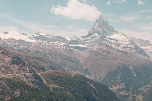 Scenic View of Mountains