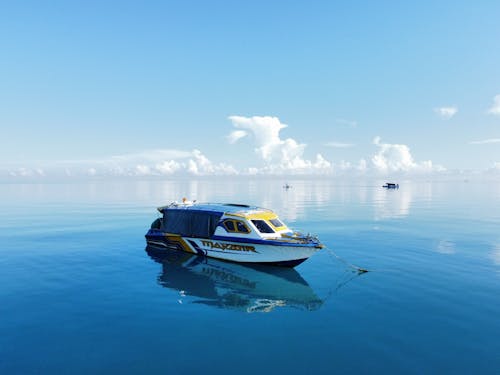 Kostnadsfri bild av båt, blå, djup