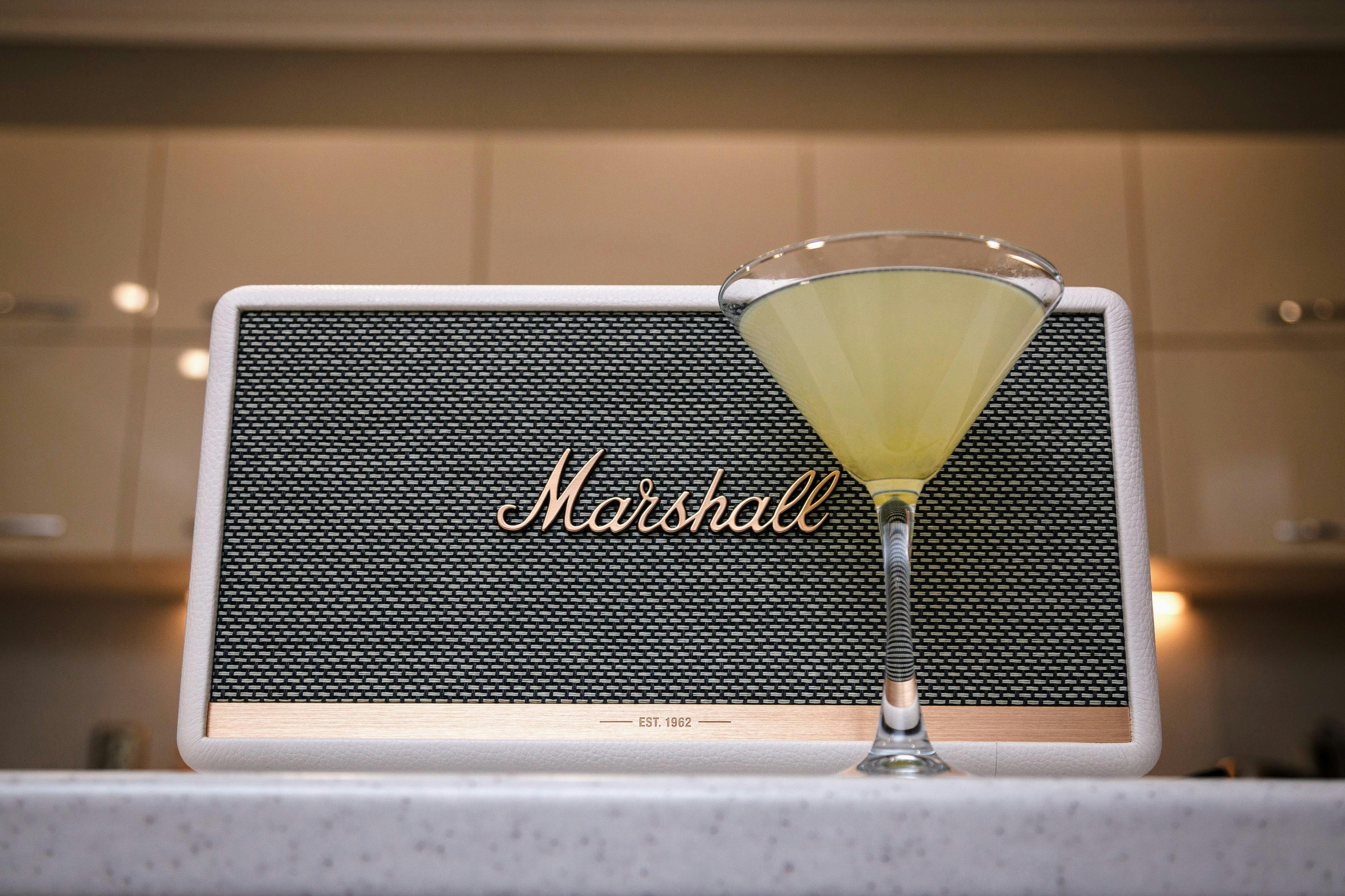 Smart gourmet kitchen with stylish decor and technology